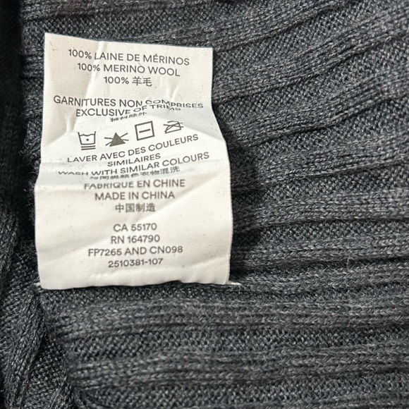 Frank and Oak Merino Wool Turtleneck Long Sleeve Dress - medium EUC - Picture 7 of 9